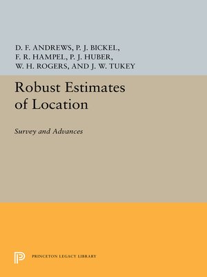 cover image of Robust Estimates of Location